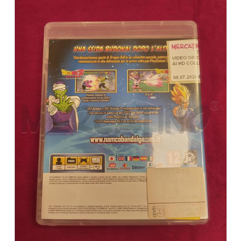 VIDEO GIOCO DBZ BUDOKAI HD COLLECTION | Mercatino dell'Usato Roma porta maggiore 2