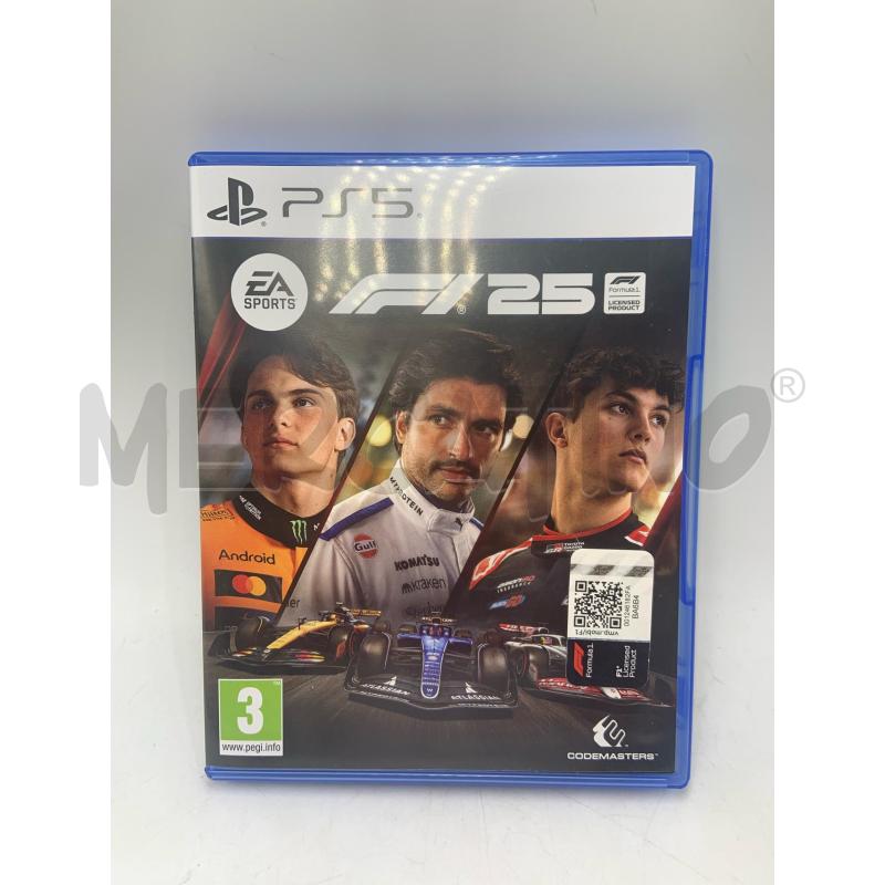 VIDEO GIOCO F1 25 PS5 | Mercatino dell'Usato Roma porta maggiore 1