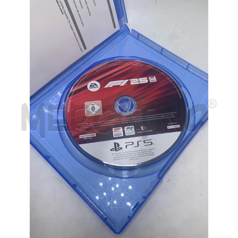 VIDEO GIOCO F1 25 PS5 | Mercatino dell'Usato Roma porta maggiore 3