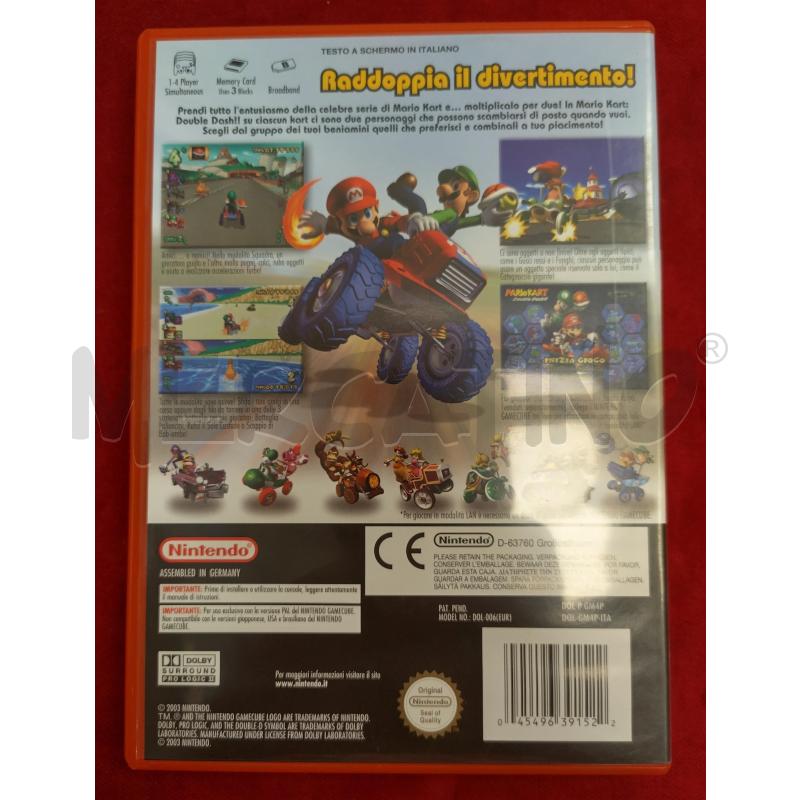 VIDEO GIOCO NINTENDO GAMECUBE MARIOKART DOUBLEDASH!! | Mercatino dell'Usato Roma porta maggiore 2