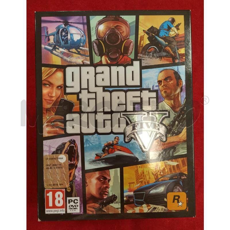 VIDEO GIOCO PC GTA V SPECIAL EDITION CON GADGET | Mercatino dell'Usato Roma porta maggiore 1