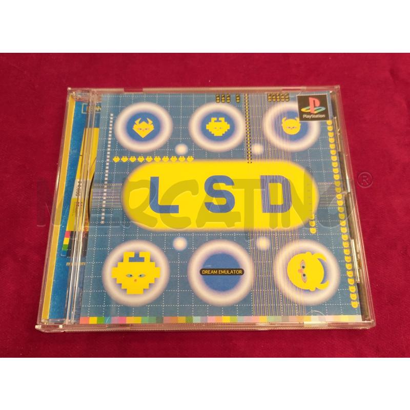 VIDEO GIOCO PS1 LSD COPIA CONDIZIONI COME NUOVO  | Mercatino dell'Usato Roma porta maggiore 1