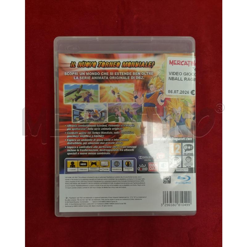 VIDEO GIOCO PS3 DRAGONBALL RAGING BLAST | Mercatino dell'Usato Roma porta maggiore 2
