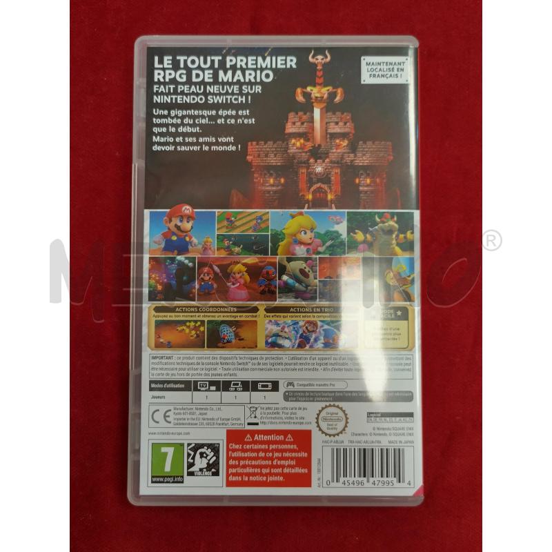 VIDEO GIOCO SWITCH SUPER MARIO RPG | Mercatino dell'Usato Roma porta maggiore 2