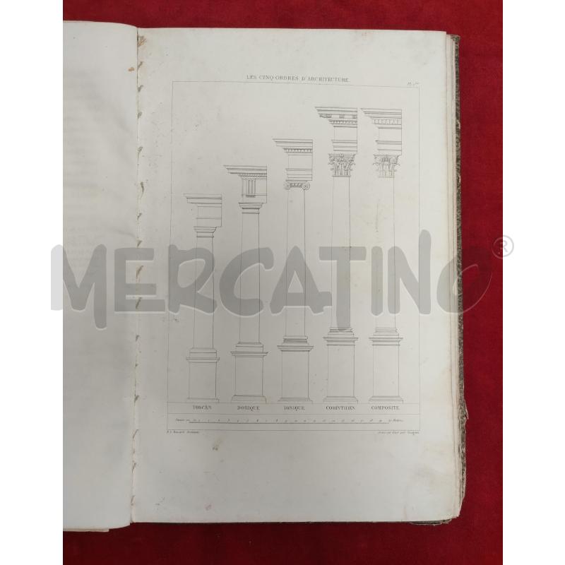 VIGNOLE CENTESIMAL 1842 DE J. BAROZZIO DE VIGNOLE | Mercatino dell'Usato Roma porta maggiore 3