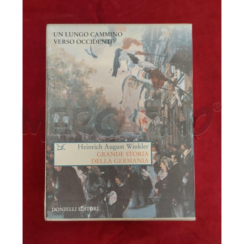 WINKLER - GRANDE STORIA DELLA GERMANIA DONZELLI EDITORE  | Mercatino dell'Usato Roma porta maggiore 2