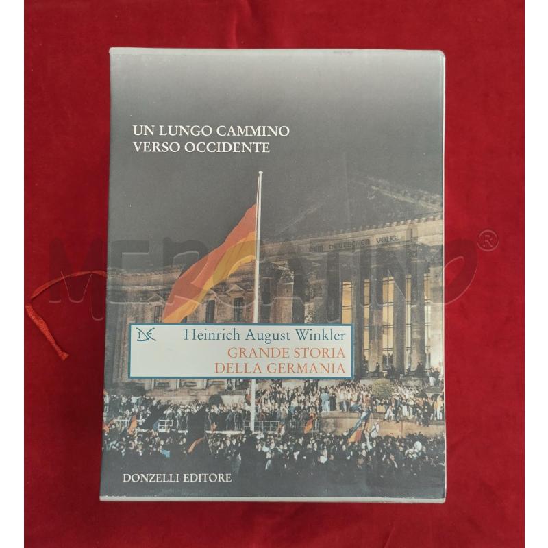 WINKLER - GRANDE STORIA DELLA GERMANIA DONZELLI EDITORE  | Mercatino dell'Usato Roma porta maggiore 3