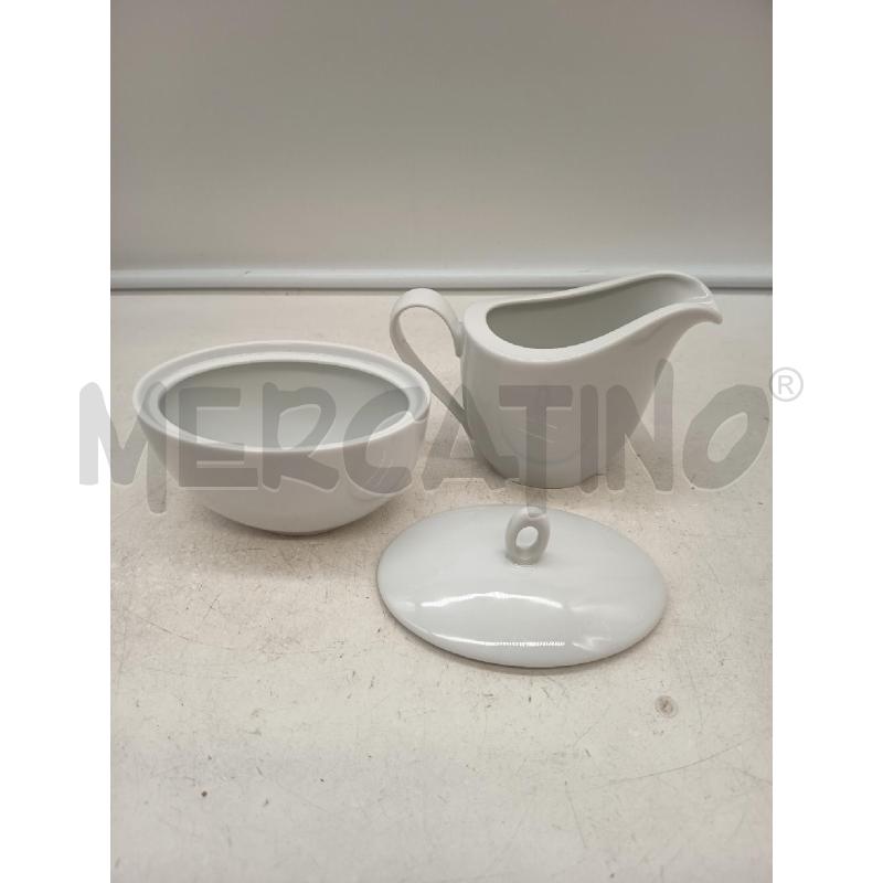 ZUCCHERIERA E LATTIERA PORCELLAAN ROSENTHAL  | Mercatino dell'Usato Roma porta maggiore 3