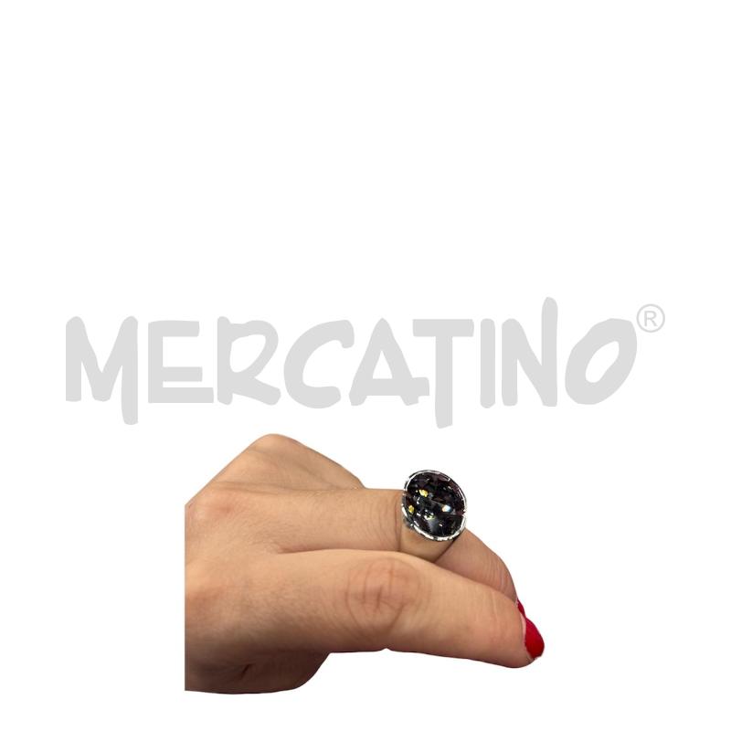 ANELLO DONNA SWAROVSKY P. NERA | Mercatino dell'Usato Roma-axa-casal palocco 2