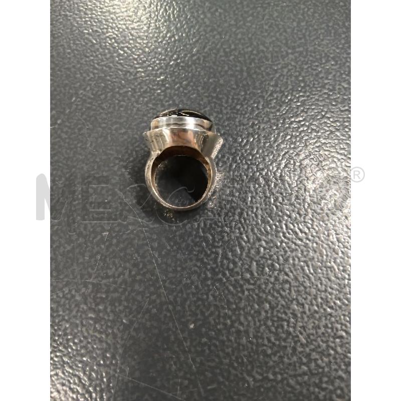 ANELLO DONNA  ARGENTO PIETRA NERA | Mercatino dell'Usato Roma-axa-casal palocco 3