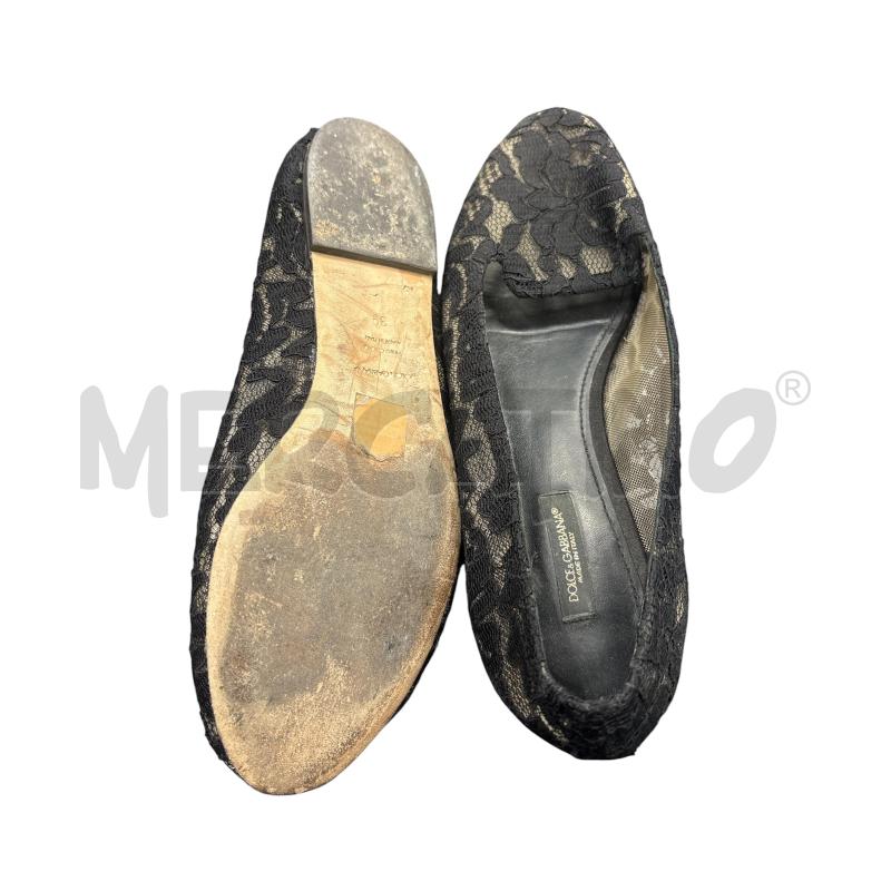 BALLERINA DOLCE E GABBANA NERA PIZZO | Mercatino dell'Usato Roma-axa-casal palocco 2