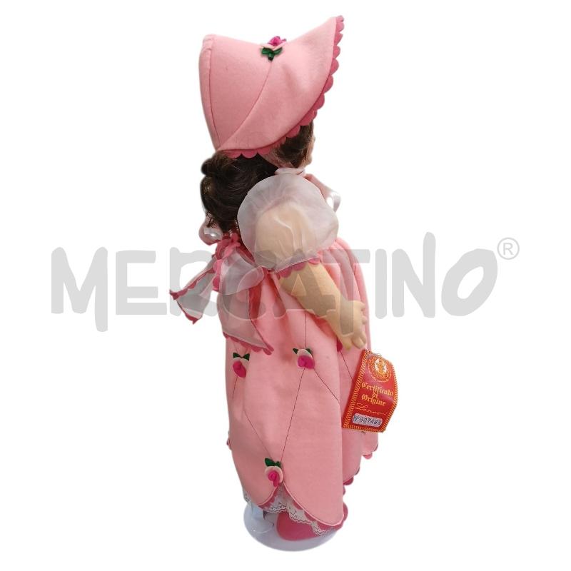 BAMBOLA LENCI ROSA LL490 50CM ALTA PERF COND | Mercatino dell'Usato Roma-axa-casal palocco 2