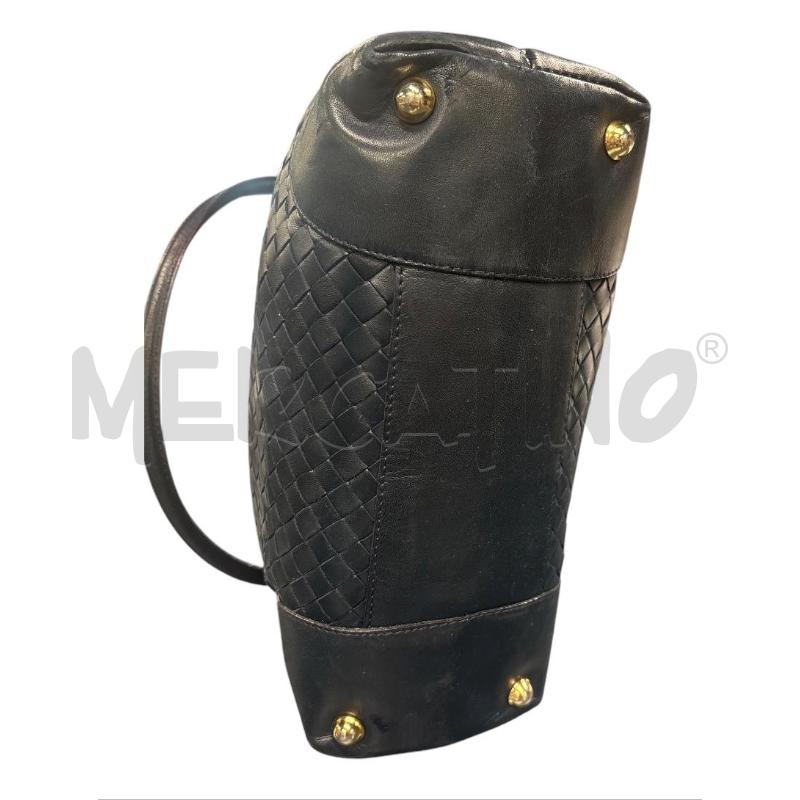 BORSA DONNA BOTTEGA VENETA BLU PELLE | Mercatino dell'Usato Roma-axa-casal palocco 3