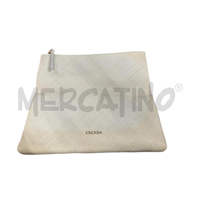 BORSA DONNA CLUTC ESCADA PANNA | Mercatino dell'Usato Roma-axa-casal palocco 2