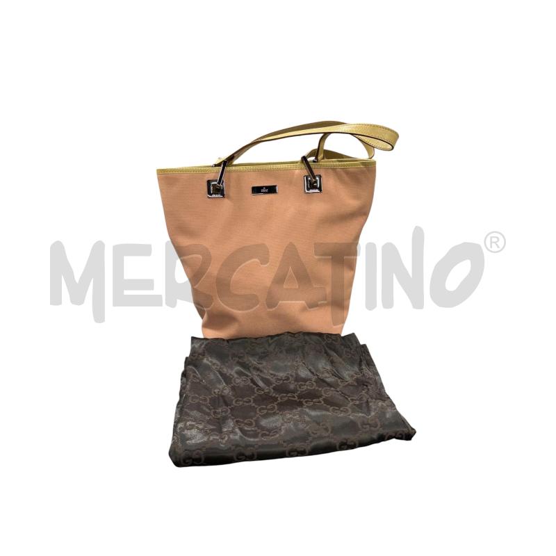 BORSA DONNA GUCCI ROSA E BEIGE | Mercatino dell'Usato Roma-axa-casal palocco 1