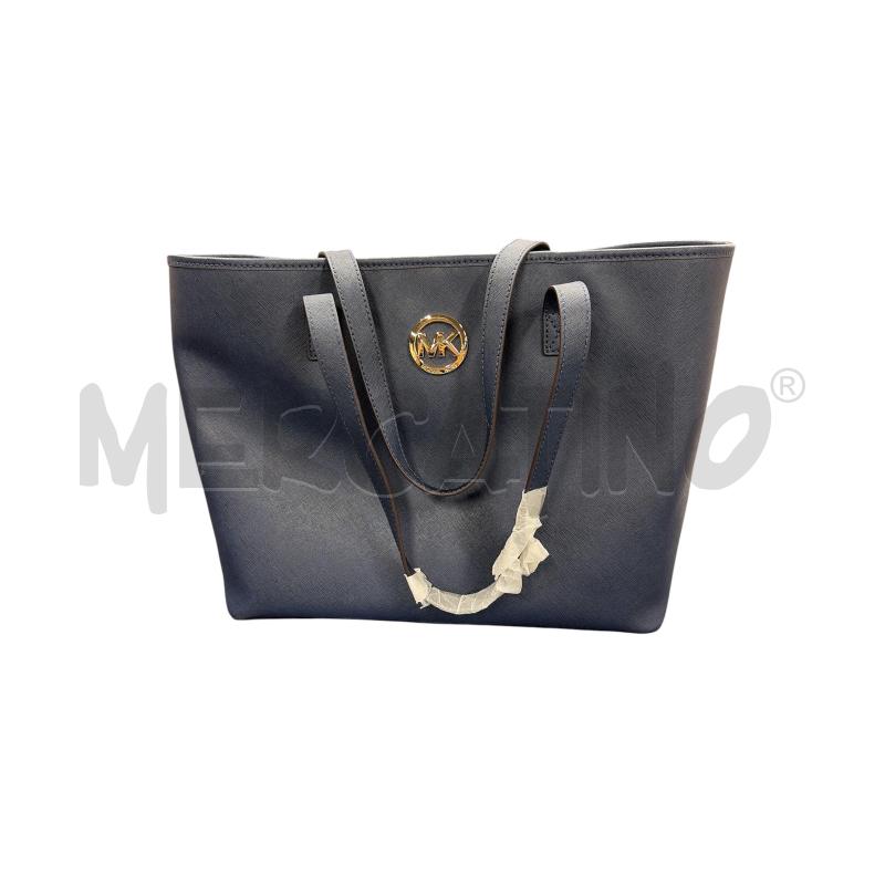 BORSA DONNA MICHAEL KORS TRAVEL TOTE NAVY | Mercatino dell'Usato Roma-axa-casal palocco 1