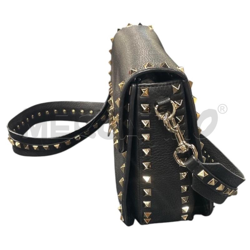 BORSA DONNA VALENTINO ROCKSTUND NERA | Mercatino dell'Usato Roma-axa-casal palocco 2