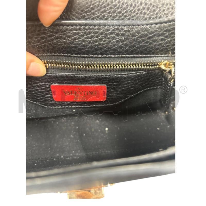 BORSA DONNA VALENTINO ROCKSTUND NERA | Mercatino dell'Usato Roma-axa-casal palocco 3