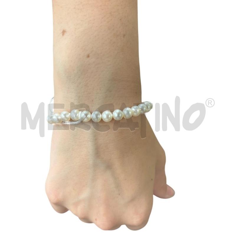 BRACCIALE ARG PERLE | Mercatino dell'Usato Roma-axa-casal palocco 2