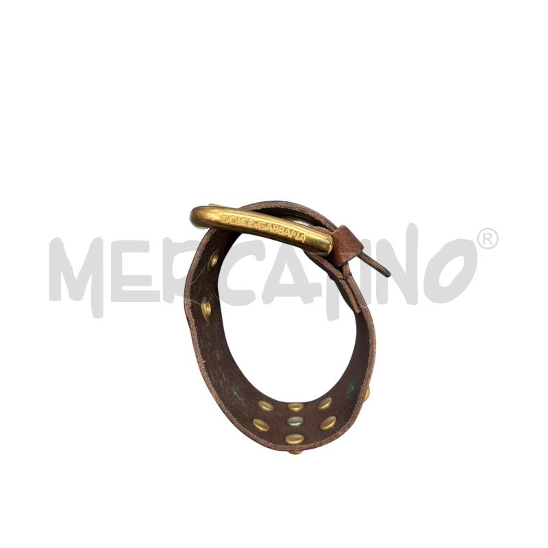 BRACCIALE  CUOIO DOLCE E GABBANA  | Mercatino dell'Usato Roma-axa-casal palocco 2