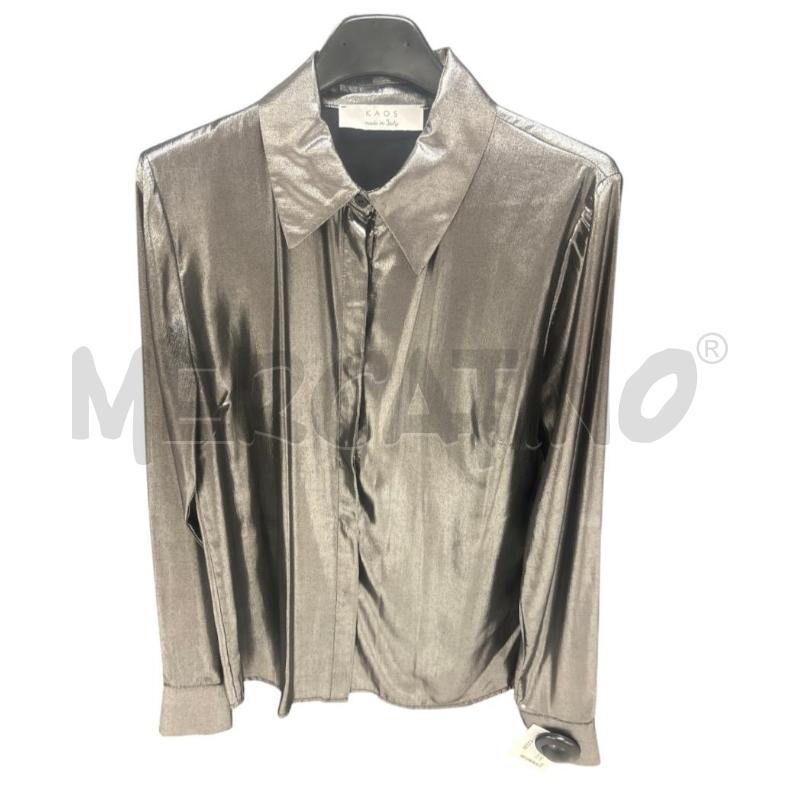 CAMICIA DONNA  KAOS ARGENTO | Mercatino dell'Usato Roma-axa-casal palocco 1