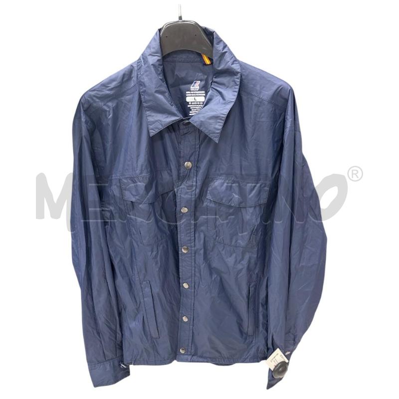 CAMICIA UOMO KWAY BLU | Mercatino dell'Usato Roma-axa-casal palocco 1
