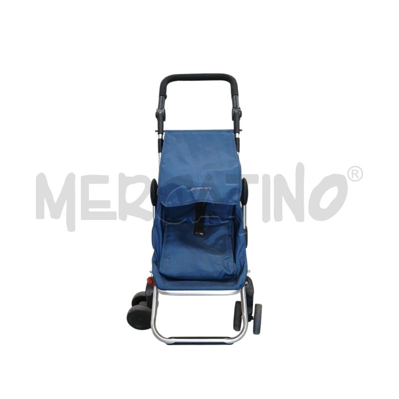 CARRELLO FOPPA PEDRETTI BLU 3 RUOTE | Mercatino dell'Usato Roma-axa-casal palocco 1