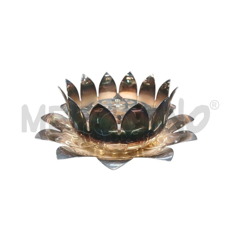 CENTROTAVOLA A FIORE SILVER PLATE | Mercatino dell'Usato Roma-axa-casal palocco 2