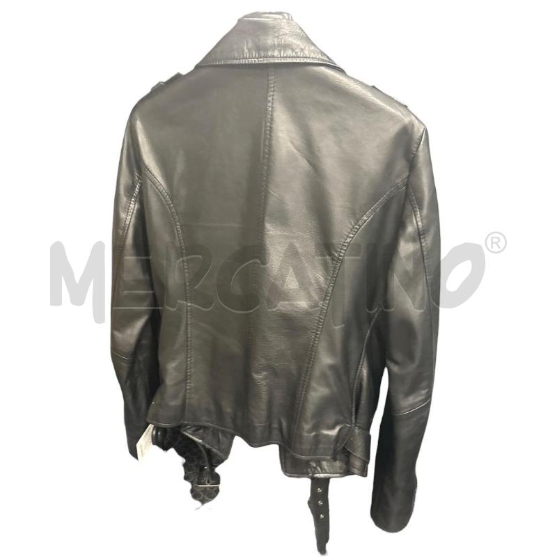 CHIODO ABBIGLIAMENTO PELLE NERO | Mercatino dell'Usato Roma-axa-casal palocco 2