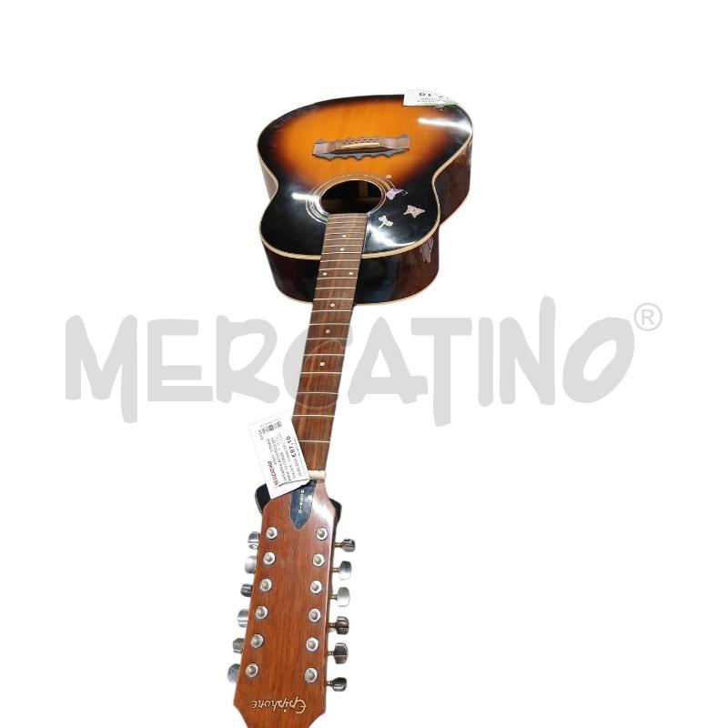 CHITARRA ACUSTICA EPIPHNE 12 CORDE | Mercatino dell'Usato Roma-axa-casal palocco 1