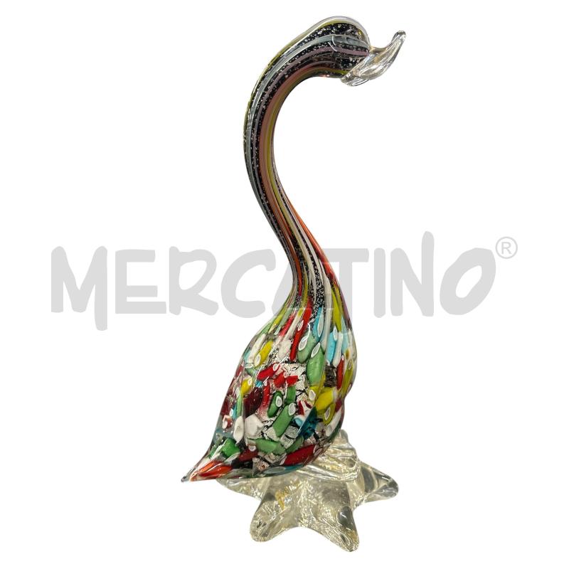 CIGNO VETRO MURANOTIPO MURRINA | Mercatino dell'Usato Roma-axa-casal palocco 3