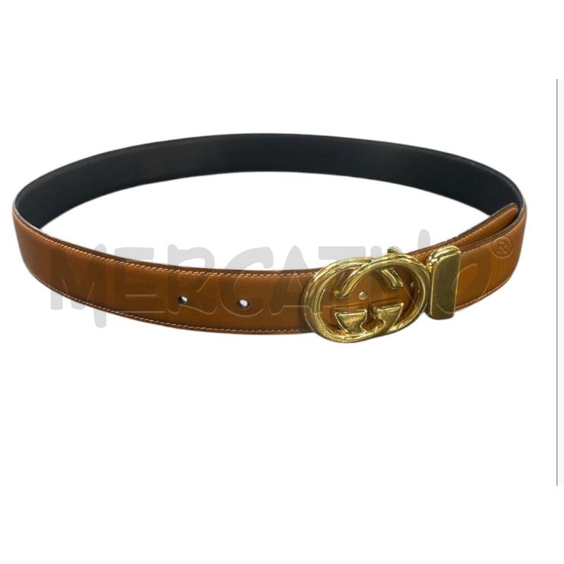CINTURA DONNA GUCCI BLU/BEIGE REVERSIBILE | Mercatino dell'Usato Roma-axa-casal palocco 4