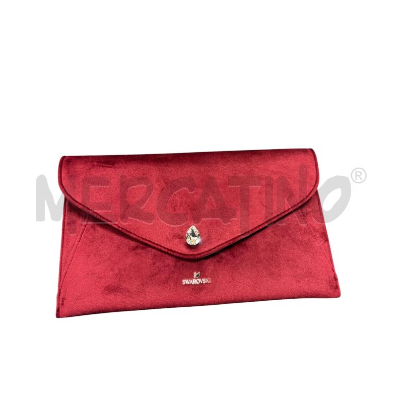 CLUTCH BAG SWAROVSKI BORDEAUX | Mercatino dell'Usato Roma-axa-casal palocco 2