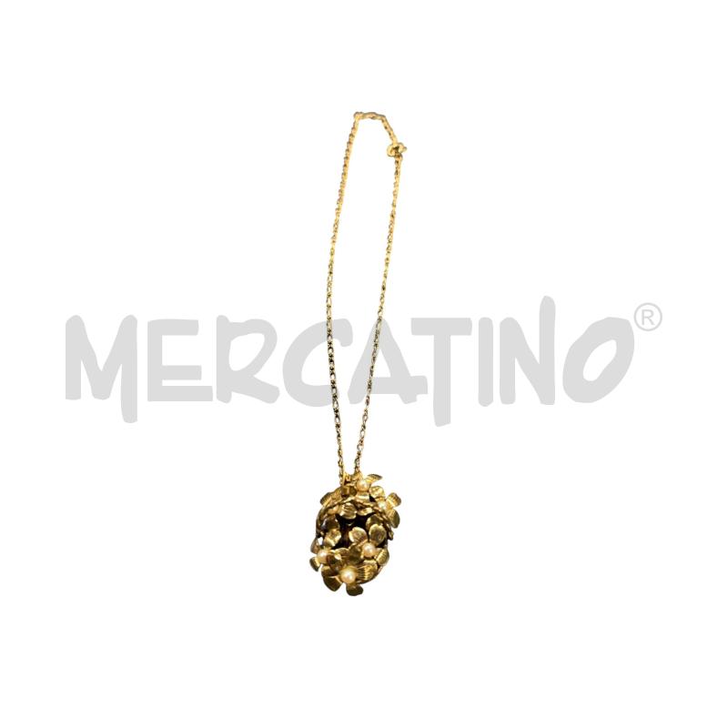 COLLANA CESTINO FIORI ALZER | Mercatino dell'Usato Roma-axa-casal palocco 1