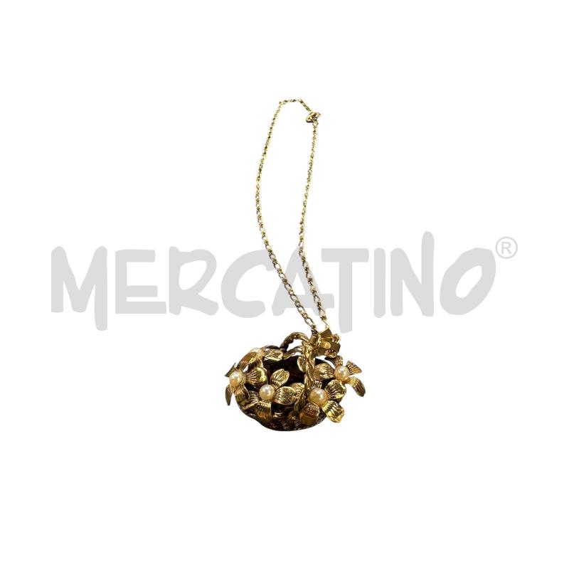 COLLANA CESTINO FIORI ALZER | Mercatino dell'Usato Roma-axa-casal palocco 3
