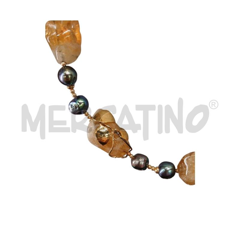 COLLANA P. BEIGE FOGLIE | Mercatino dell'Usato Roma-axa-casal palocco 2