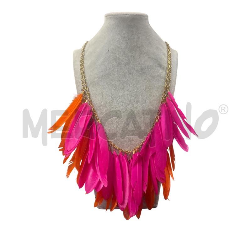 COLLANA PIUME TWIN SET | Mercatino dell'Usato Roma-axa-casal palocco 2