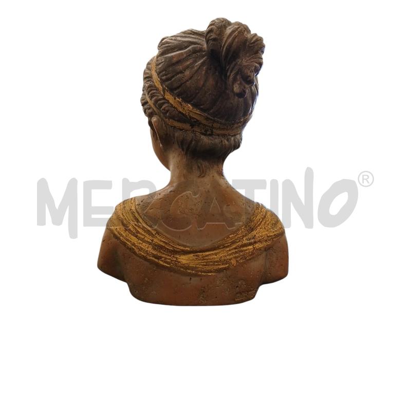 DAMA TERRACOTTA PARTI DORATE MARIONI | Mercatino dell'Usato Roma-axa-casal palocco 3