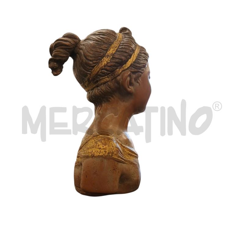 DAMA TERRACOTTA PARTI DORATE MARIONI | Mercatino dell'Usato Roma-axa-casal palocco 4