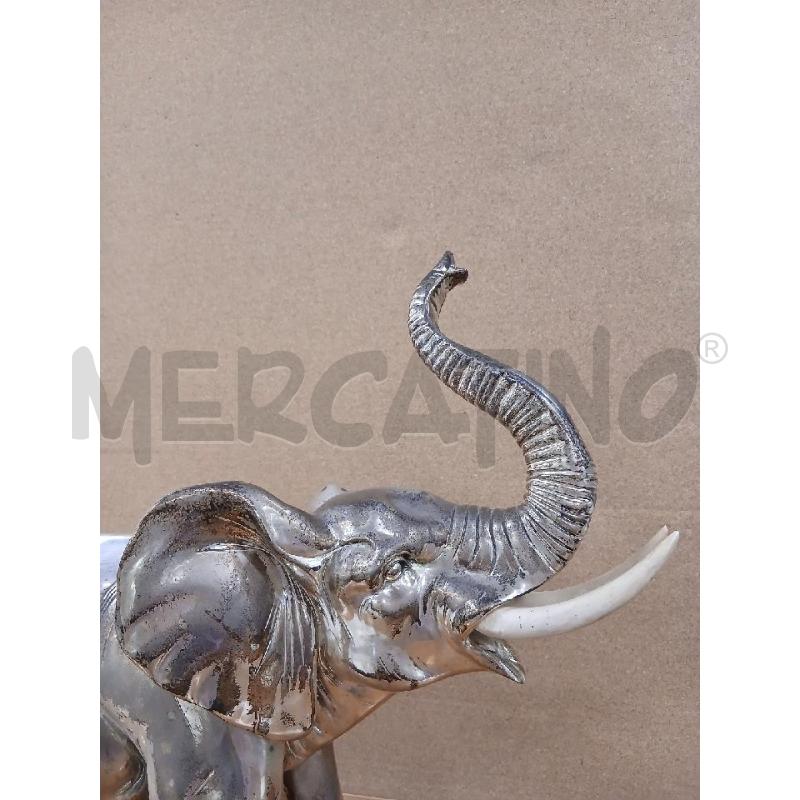 ELEFANTE PROBOSCITE IN SU ARGENATA GRANDE | Mercatino dell'Usato Roma-axa-casal palocco 4