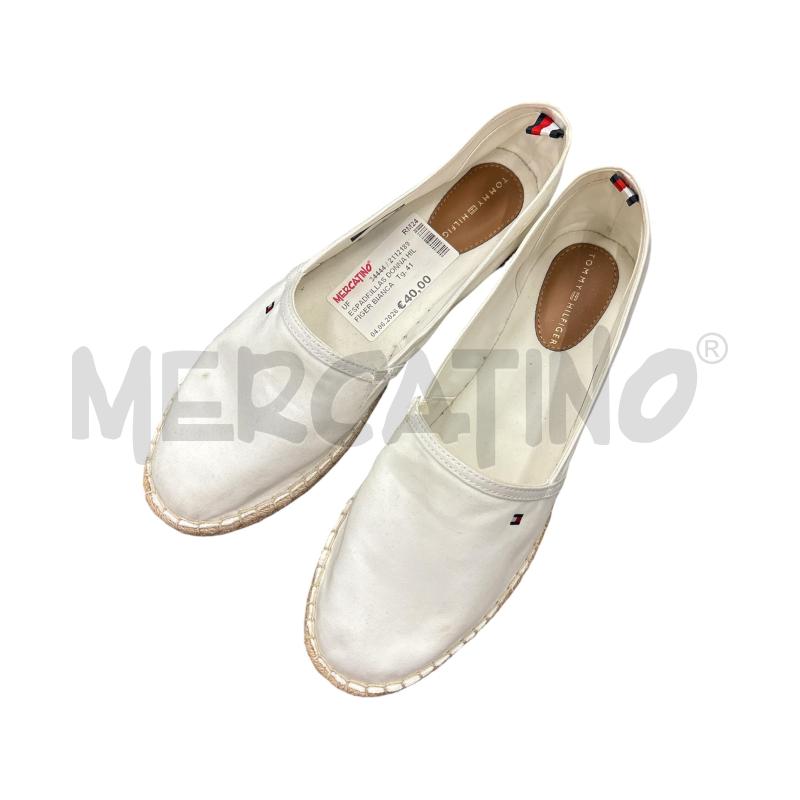 ESPADRILLAS DONNA HILFIGER BIANCA  | Mercatino dell'Usato Roma-axa-casal palocco 1