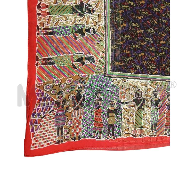 FOULARD MISSONI 100 SETA ROSSO | Mercatino dell'Usato Roma-axa-casal palocco 3