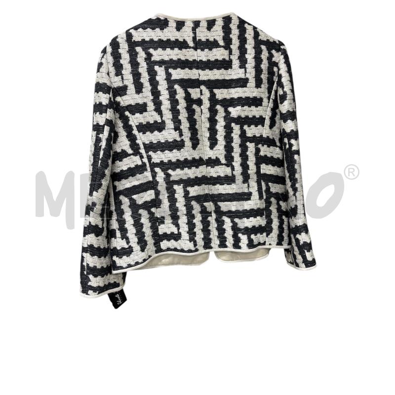 GIACCA DONNA ARMANI BEIGE NERA | Mercatino dell'Usato Roma-axa-casal palocco 2