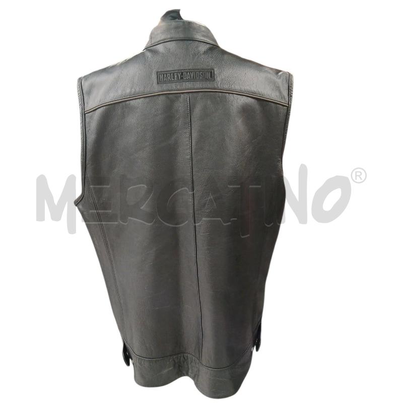 GILET UOMO HARLEY DAVIDSON NERO | Mercatino dell'Usato Roma-axa-casal palocco 2