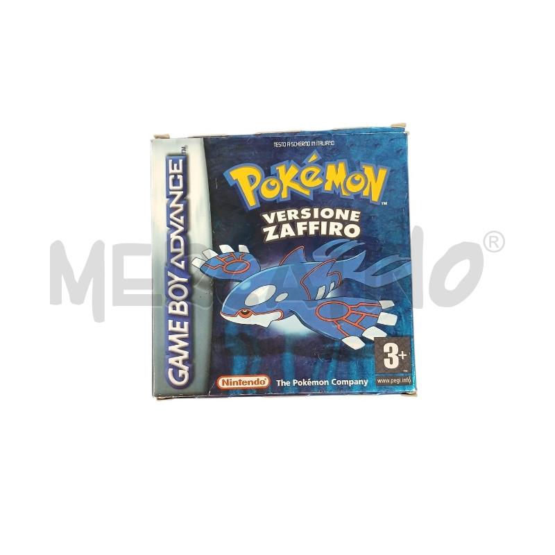 GIOCO POKEMON VERSIONE ZAFFIRO GAME BOY ADVANCE  | Mercatino dell'Usato Roma-axa-casal palocco 1