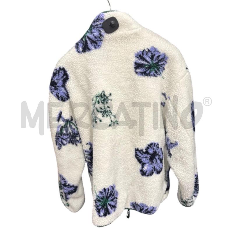 GIUBBOTTO DONNA RWTCRW BIANCO FIORI | Mercatino dell'Usato Roma-axa-casal palocco 2