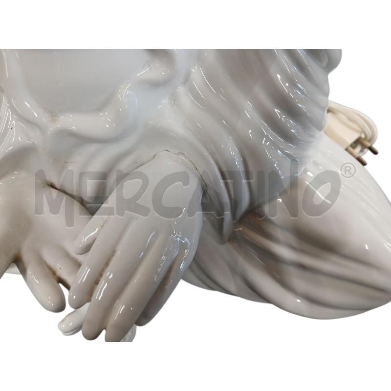LAMPADA CER BIANCA BUDDHA | Mercatino dell'Usato Roma-axa-casal palocco 3