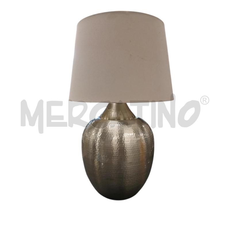 LAMPADA METALLO BATTUTO A MANO  | Mercatino dell'Usato Roma-axa-casal palocco 1