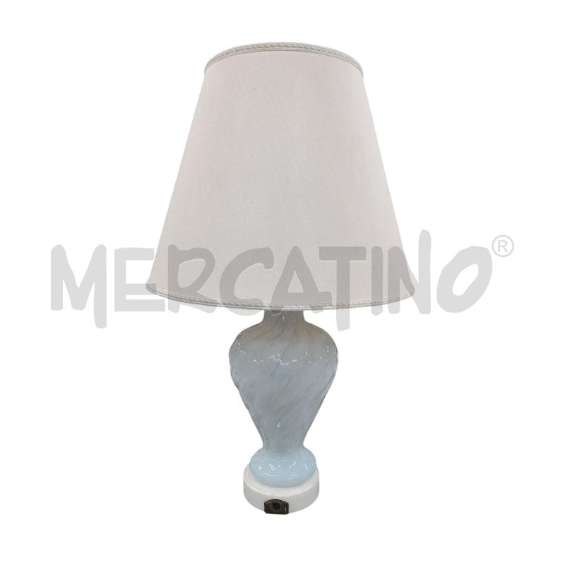 LAMPADA MURANO OPALINA BIANCA B MARMO | Mercatino dell'Usato Roma-axa-casal palocco 1