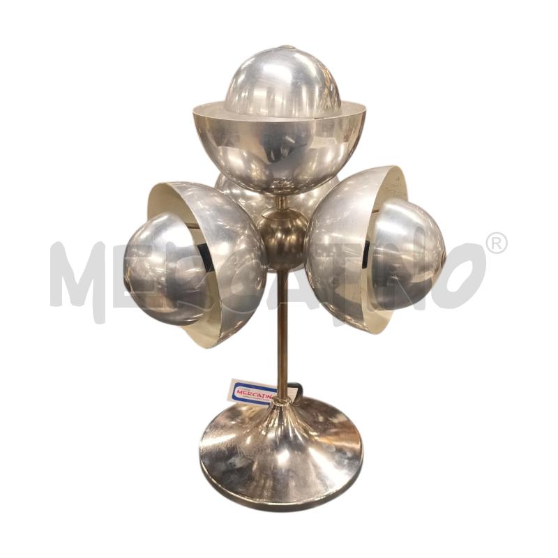 LAMPADA SPACE AGE 4 LUCI CROMO | Mercatino dell'Usato Roma-axa-casal palocco 1
